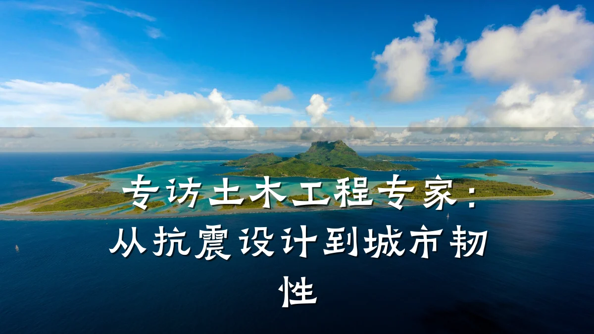 专访土木工程专家:从抗震设计到城市韧性