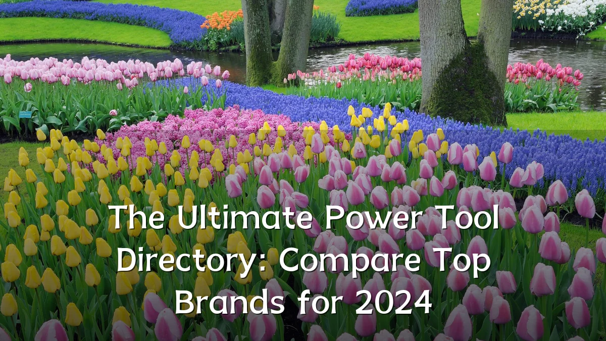 The Ultimate Power Tool Directory: Compare Top Brands for 2024