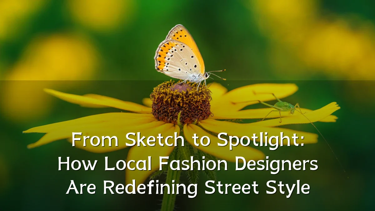From Sketch to Spotlight: How Local Fashion Designers Are Redefining Street Style
