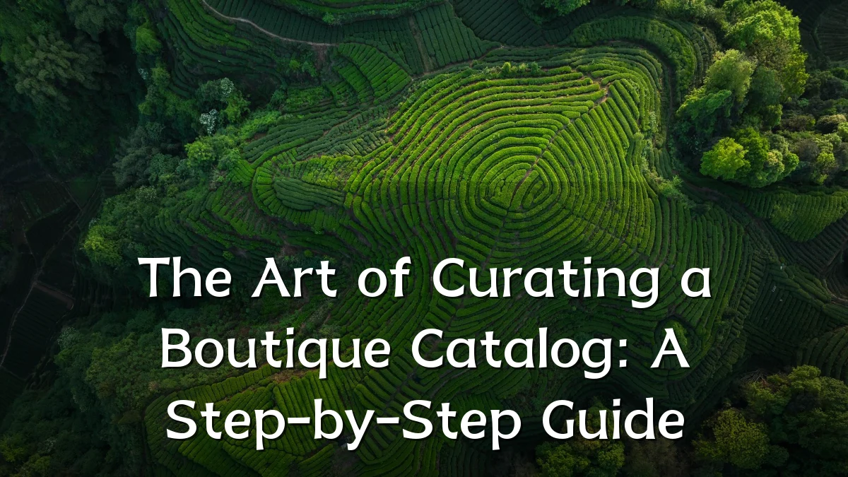The Art of Curating a Boutique Catalog: A Step-by-Step Guide