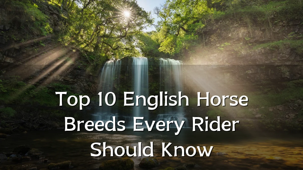 Top 10 English Horse Breeds Every Rider Should Know