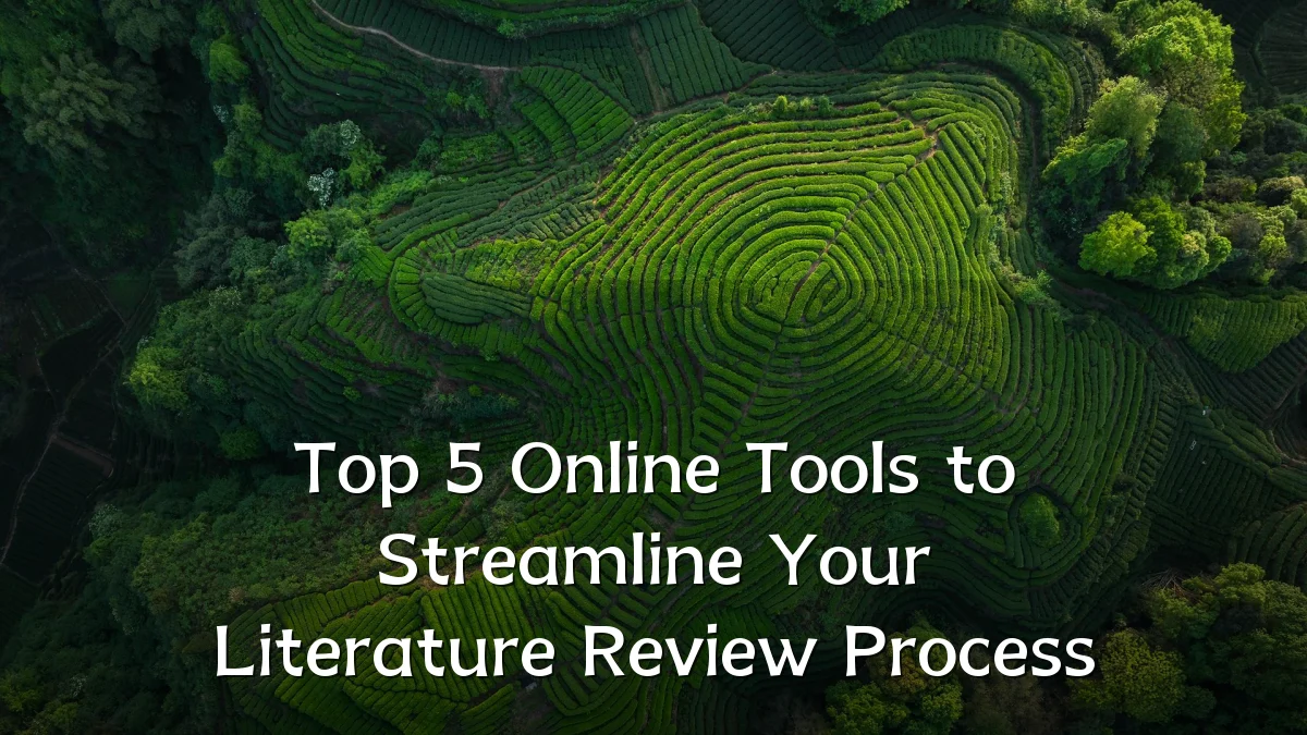 Top 5 Online Tools to Streamline Your Literature Review Process