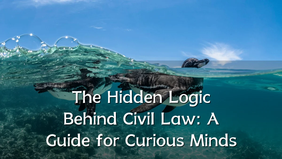 The Hidden Logic Behind Civil Law: A Guide for Curious Minds