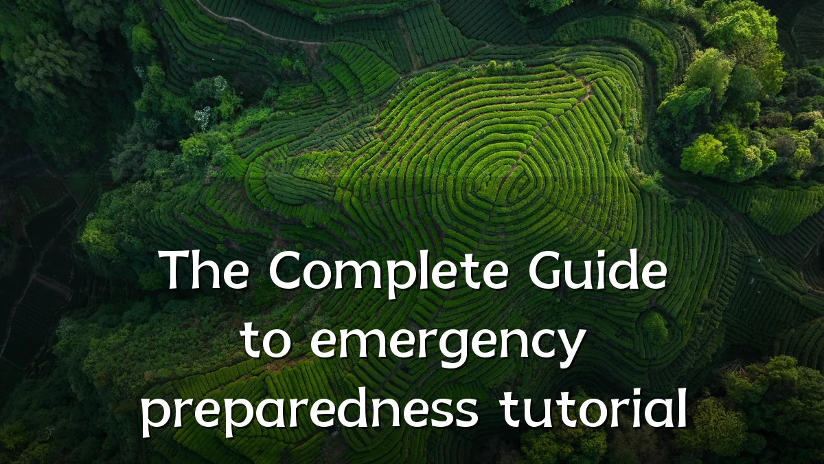 The Complete Guide to emergency preparedness tutorial