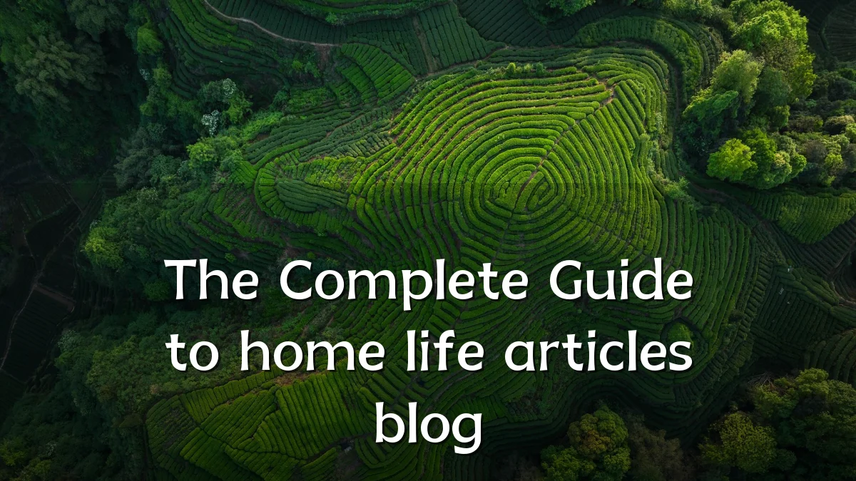 The Complete Guide to home life articles blog