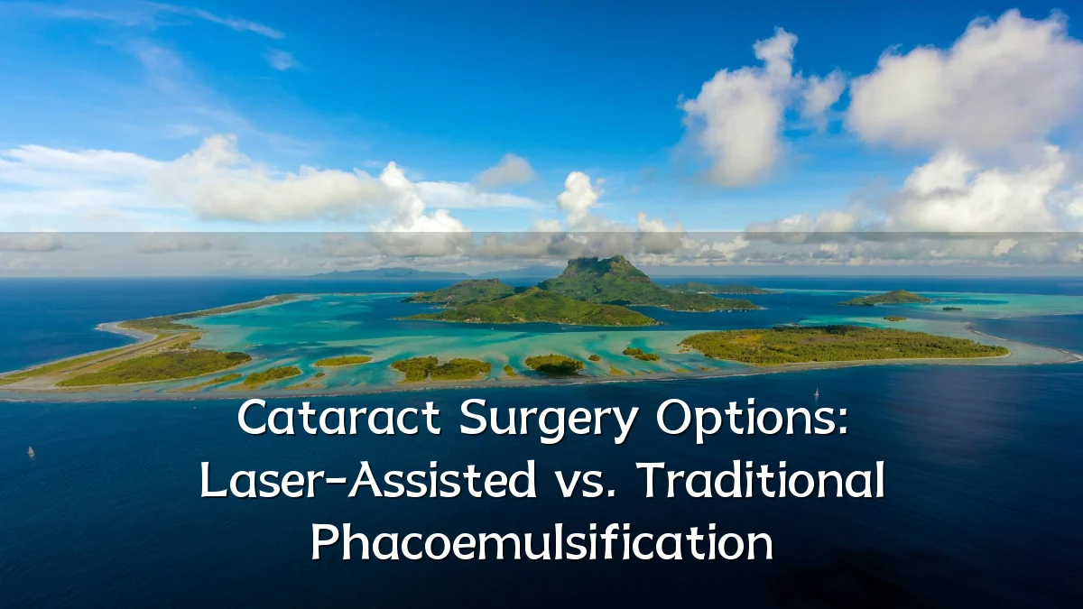 Cataract Surgery Options: Laser-Assisted vs. Traditional Phacoemulsification