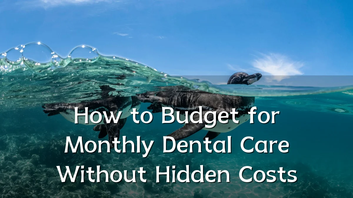How to Budget for Monthly Dental Care Without Hidden Costs