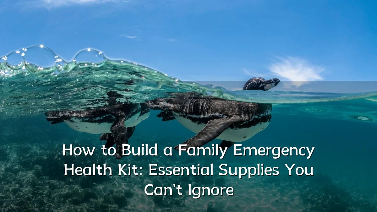 How to Build a Family Emergency Health Kit: Essential Supplies You Can't Ignore