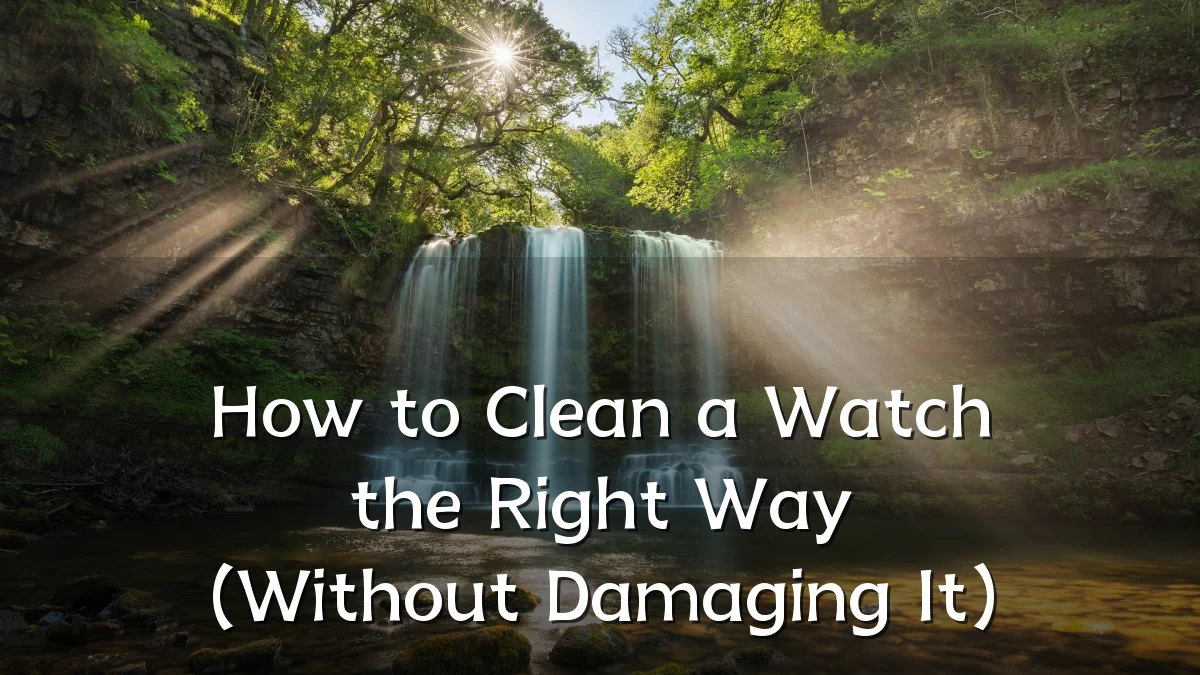 How to Clean a Watch the Right Way (Without Damaging It)
