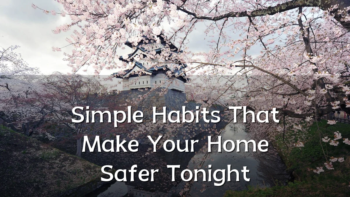 Simple Habits That Make Your Home Safer Tonight