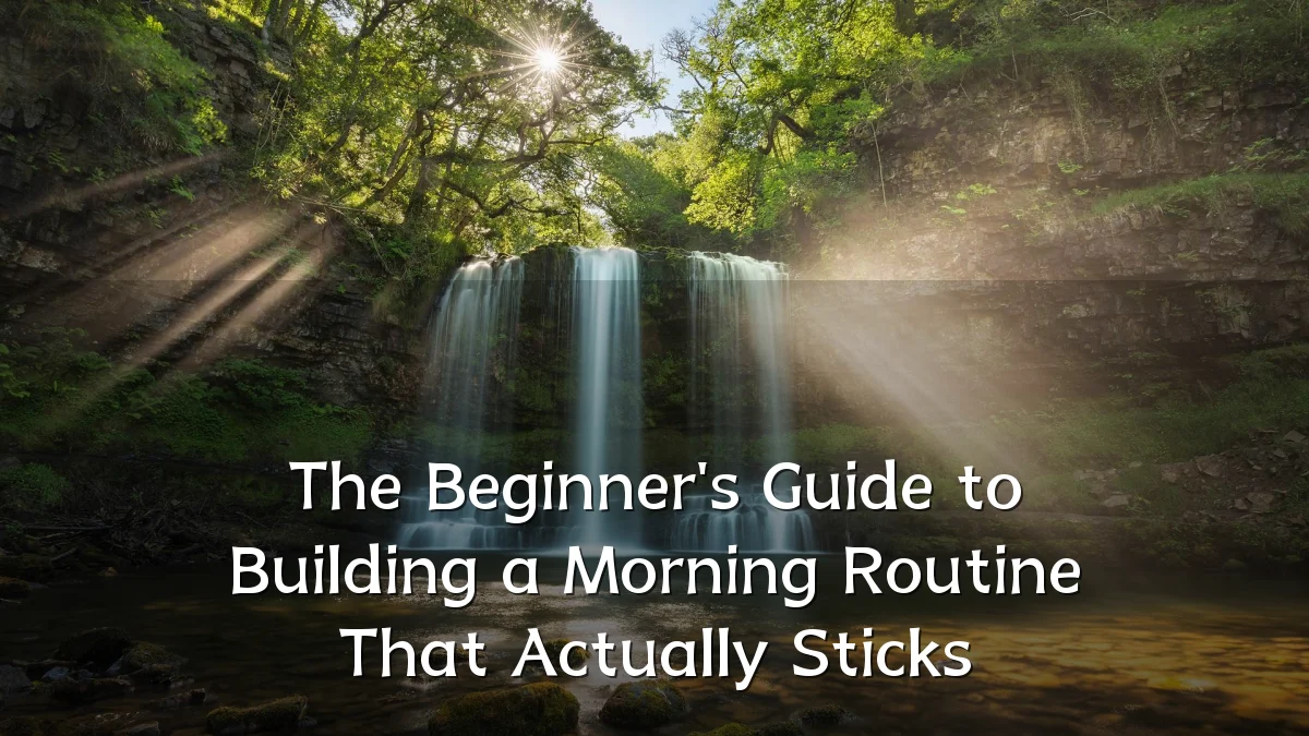 The Beginner's Guide to Building a Morning Routine That Actually Sticks