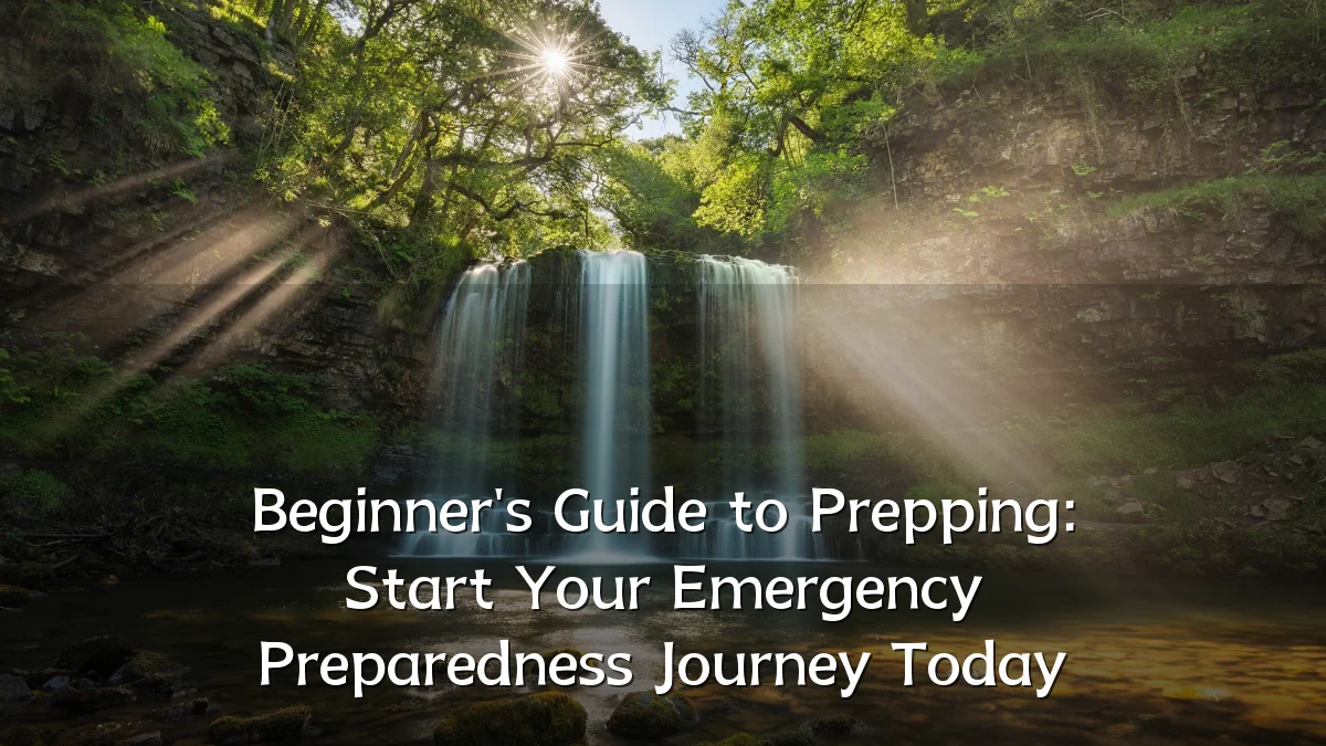 Beginner's Guide to Prepping: Start Your Emergency Preparedness Journey Today