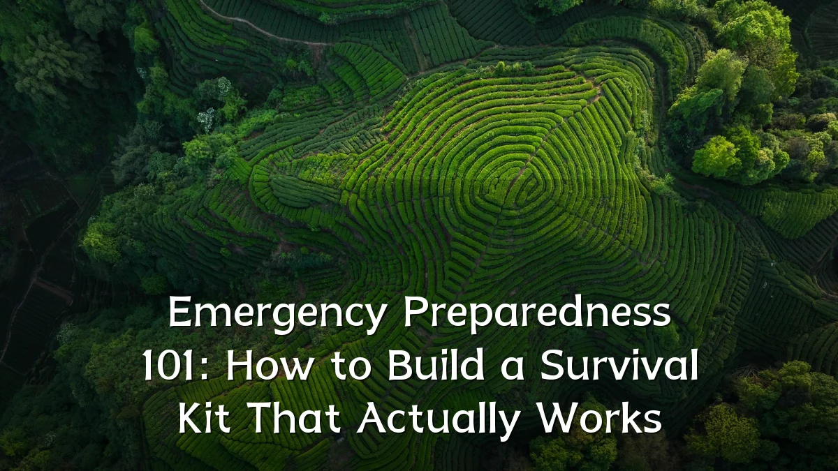 Emergency Preparedness 101: How to Build a Survival Kit That Actually Works