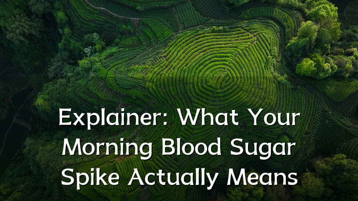 Explainer: What Your Morning Blood Sugar Spike Actually Means