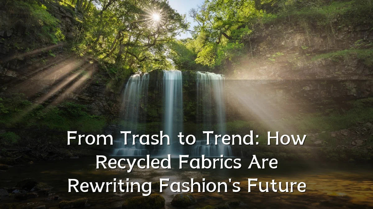 From Trash to Trend: How Recycled Fabrics Are Rewriting Fashion's Future