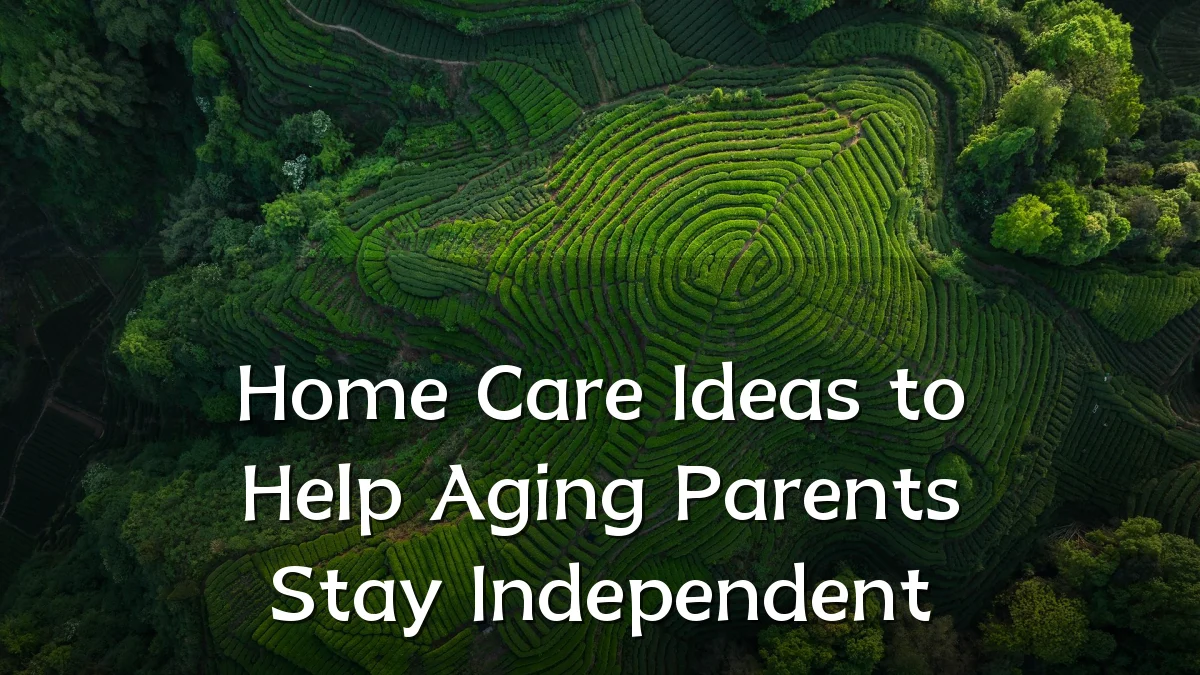 Home Care Ideas to Help Aging Parents Stay Independent