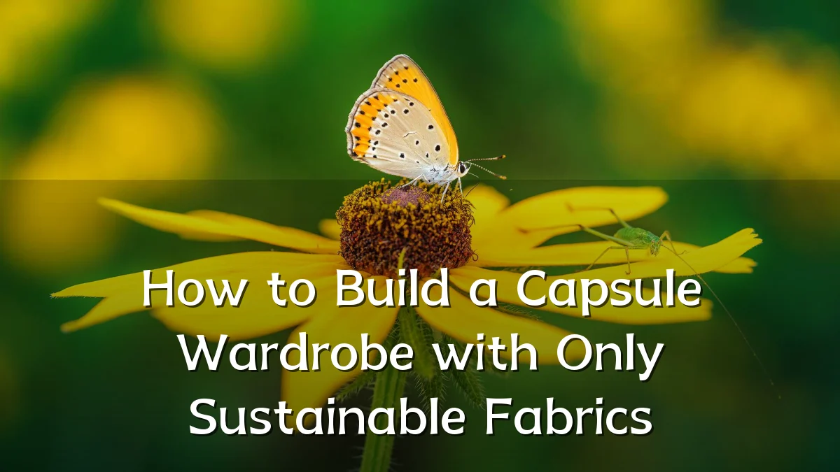 How to Build a Capsule Wardrobe with Only Sustainable Fabrics