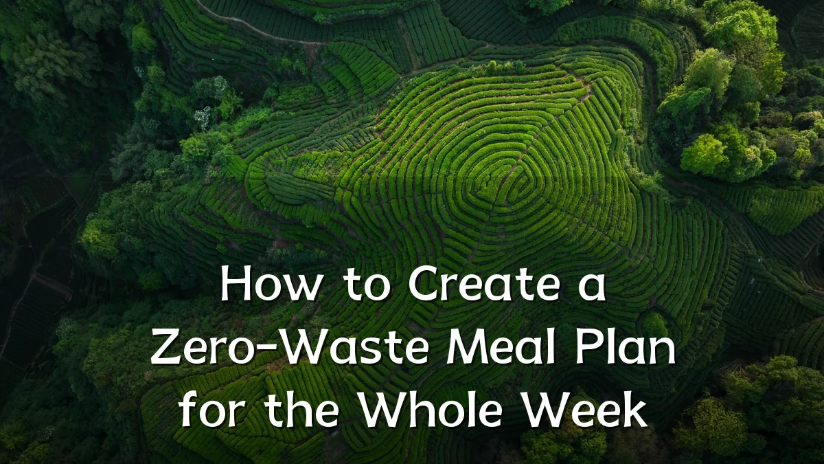 How to Create a Zero-Waste Meal Plan for the Whole Week