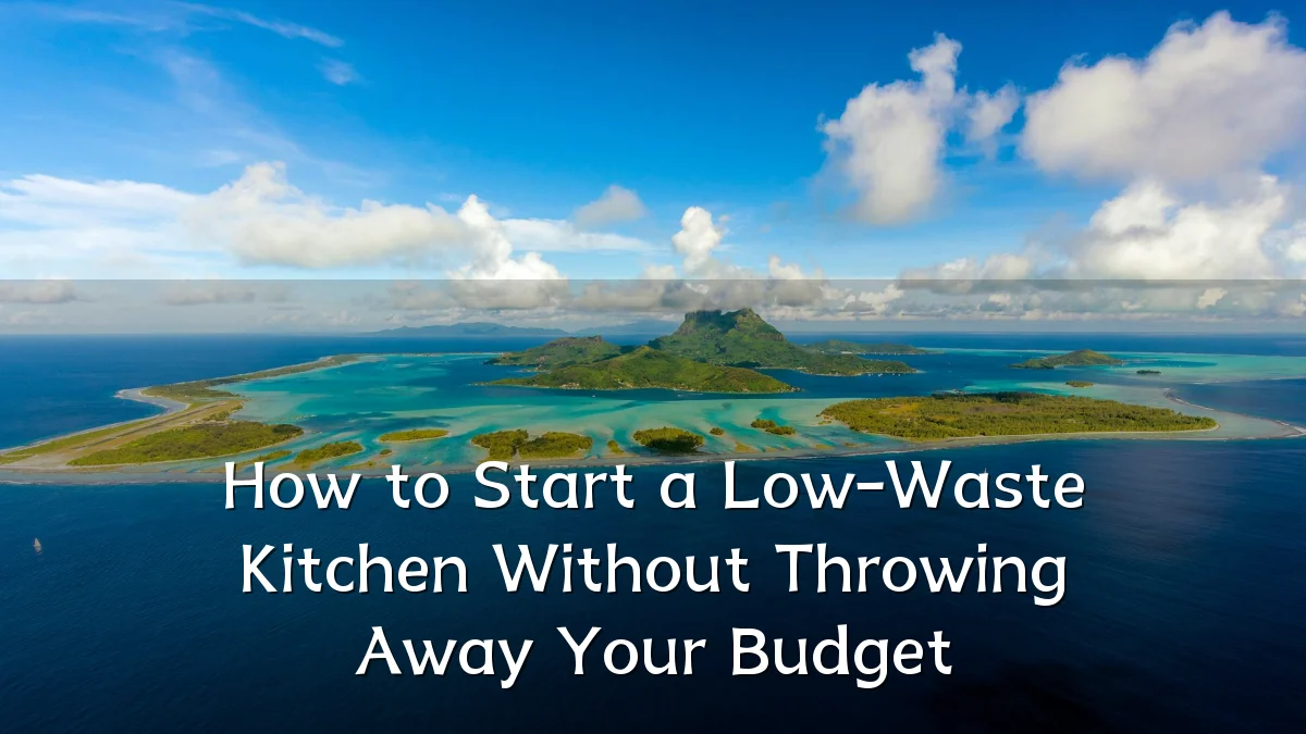 How to Start a Low-Waste Kitchen Without Throwing Away Your Budget