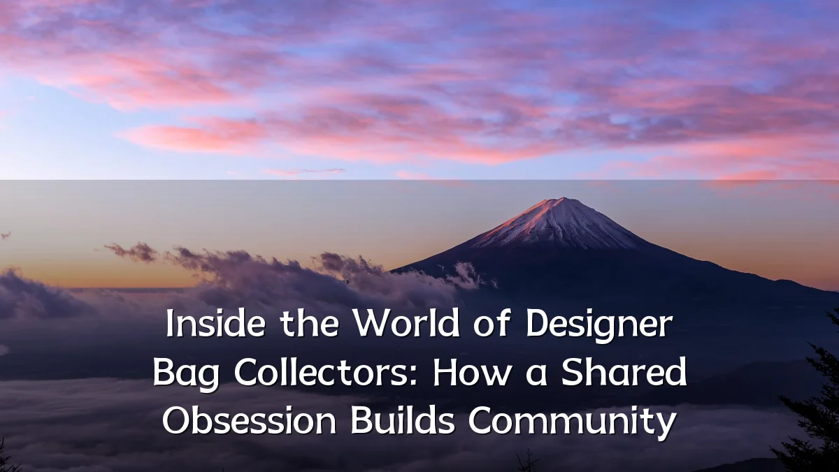 Inside the World of Designer Bag Collectors: How a Shared Obsession Builds Community