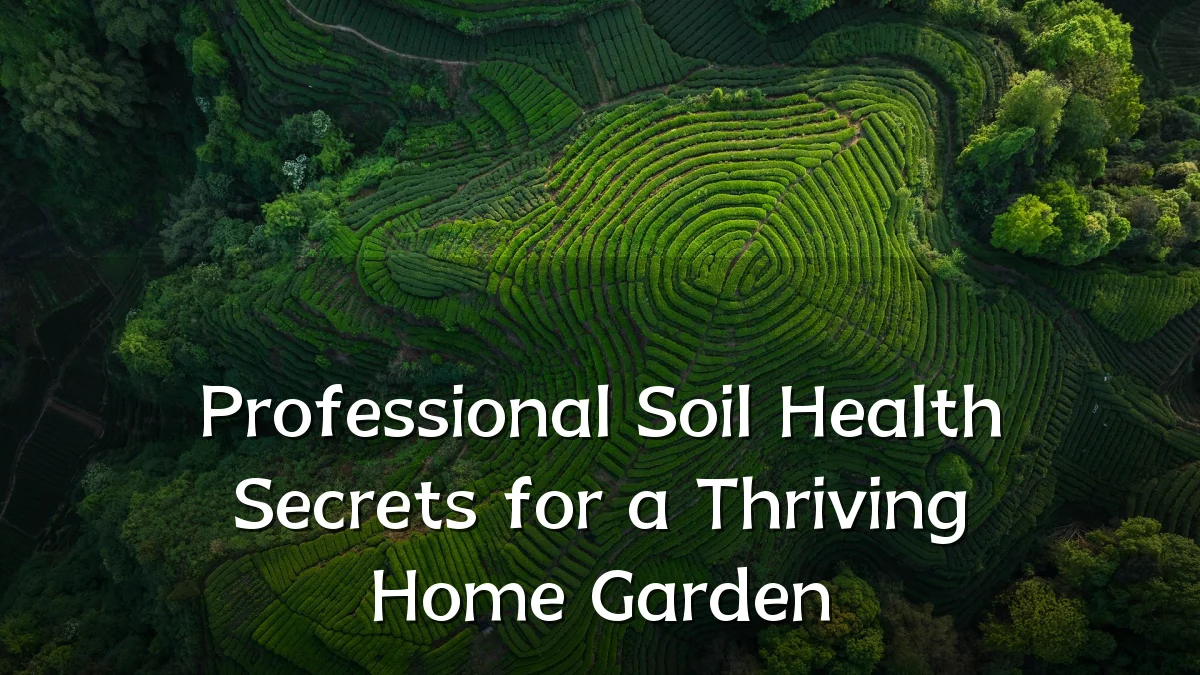 Professional Soil Health Secrets for a Thriving Home Garden