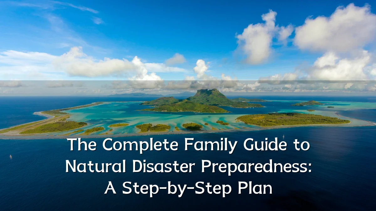 The Complete Family Guide to Natural Disaster Preparedness: A Step-by-Step Plan