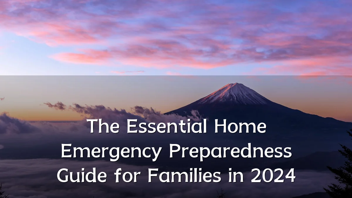 The Essential Home Emergency Preparedness Guide for Families in 2024