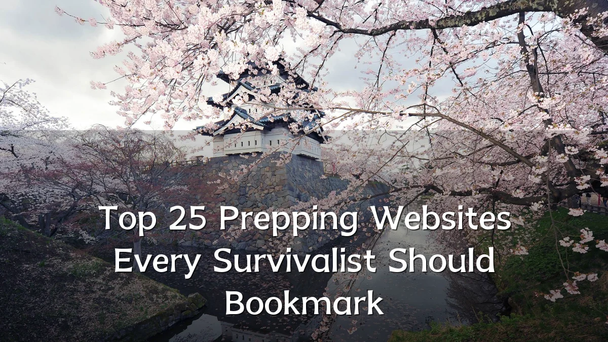 Top 25 Prepping Websites Every Survivalist Should Bookmark