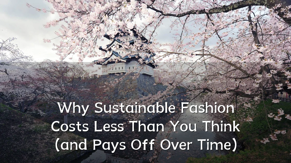 Why Sustainable Fashion Costs Less Than You Think (and Pays Off Over Time)