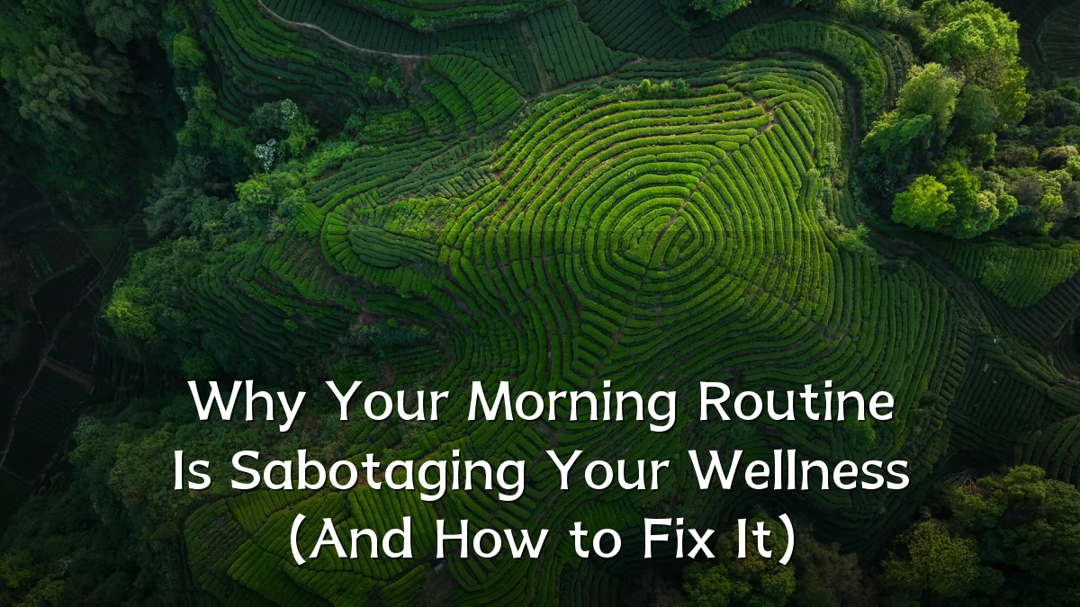 Why Your Morning Routine Is Sabotaging Your Wellness (And How to Fix It)