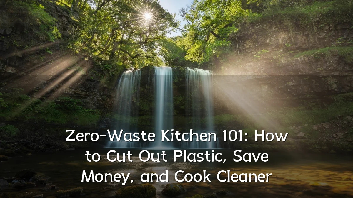 Zero-Waste Kitchen 101: How to Cut Out Plastic, Save Money, and Cook Cleaner